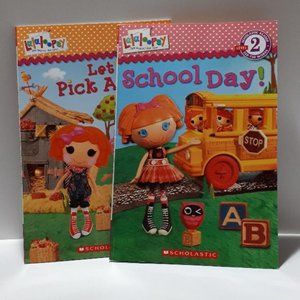 "Lalaloopsy" Level 2 Scholastic Reader PACK OF 2